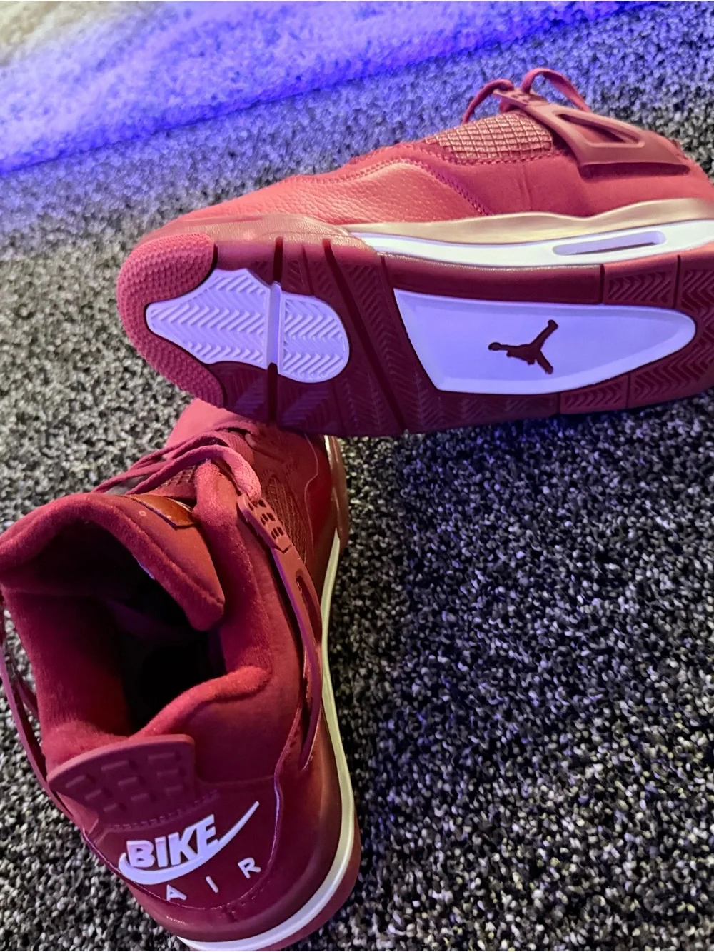 Nike Red Men's Athletic Sneakers